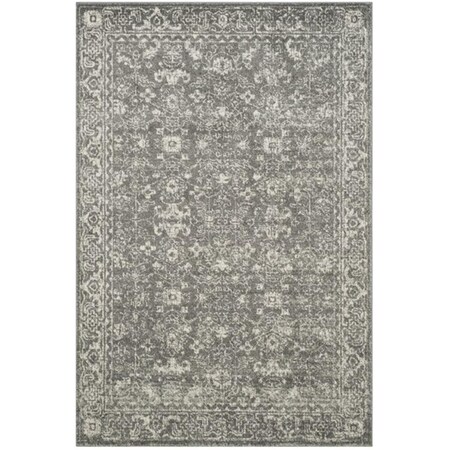 Safavieh 2 x 5 ft. x 2 in. Bohemian Evoke Power Loom Area Rug Grey & Ivory EVK270S-25